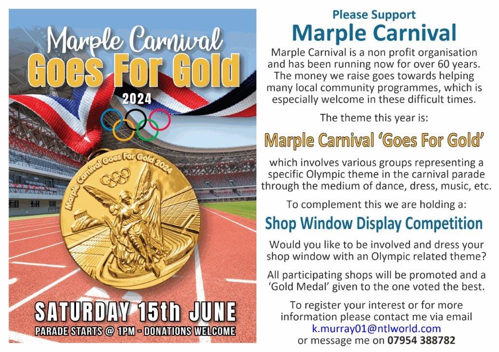 Marple Carnival goes for GOLD!